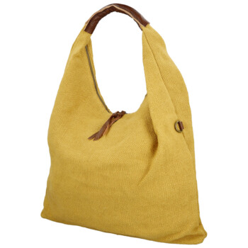 Dámska kabelka cez rameno žltá - Paolo bags Ewelin