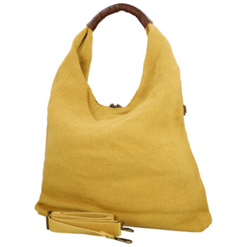 Dámska kabelka cez rameno žltá - Paolo bags Ewelin