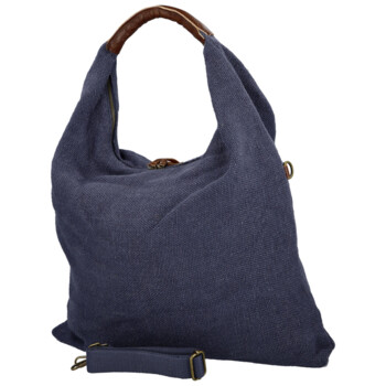 Dámska kabelka cez rameno tmavo modrá - Paolo bags Ewelin