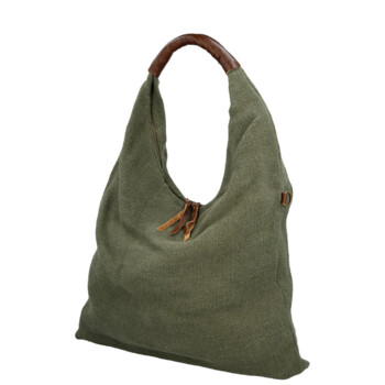 Dámska kabelka cez rameno tmavo zelená - Paolo bags Ewelin