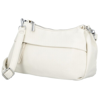 Dámska crossbody kabelka krémová - Paolo bags Erline
