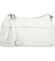 Dámska crossbody kabelka biela - Paolo bags Erline
