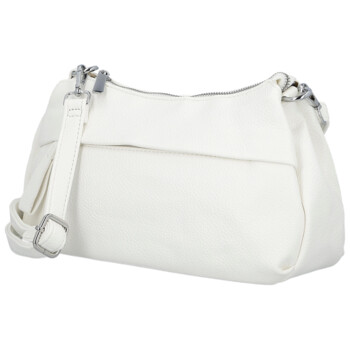 Dámska crossbody kabelka biela - Paolo bags Erline