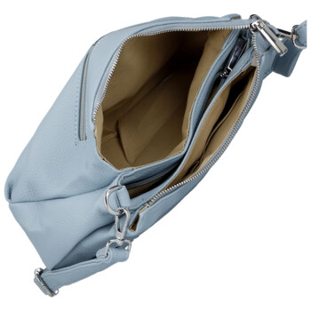 Dámska crossbody kabelka svetlo modrá - Paolo bags Erline