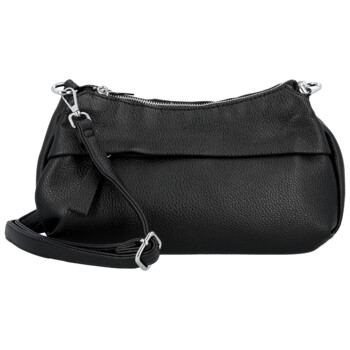 Dámska crossbody kabelka čierna - Paolo bags Erline