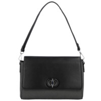 Dámska kabelka na rameno čierna - Paolo bags Faraia