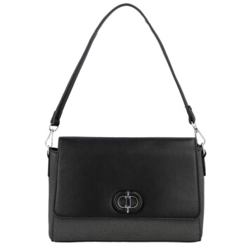 Dámska kabelka na rameno čierna - Paolo bags Faraia