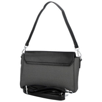Dámska kabelka na rameno čierna - Paolo bags Faraia