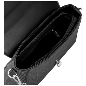 Dámska kabelka na rameno čierna - Paolo bags Faraia