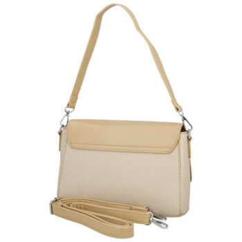 Dámska kabelka na rameno béžová - Paolo bags Faraia