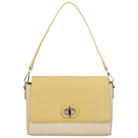 Dámska kabelka na rameno žltá - Paolo bags Faraia