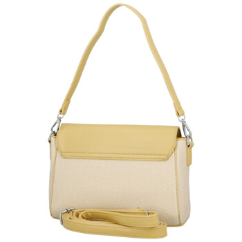 Dámska kabelka na rameno žltá - Paolo bags Faraia