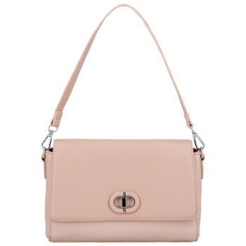 Dámska kabelka na rameno ružová - Paolo bags Faraia