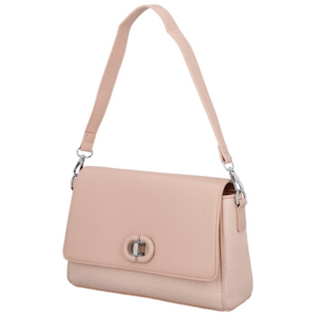 Dámska kabelka na rameno ružová - Paolo bags Faraia