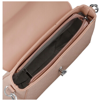 Dámska kabelka na rameno ružová - Paolo bags Faraia