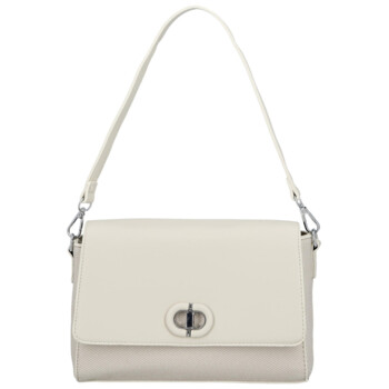 Dámska kabelka na rameno krémová - Paolo bags Faraia