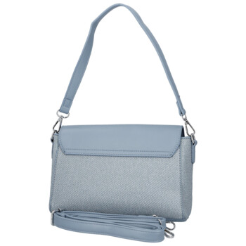 Dámska kabelka na rameno svetlo modrá - Paolo bags Faraia