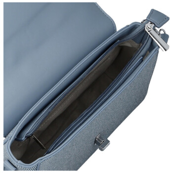 Dámska kabelka na rameno svetlo modrá - Paolo bags Faraia