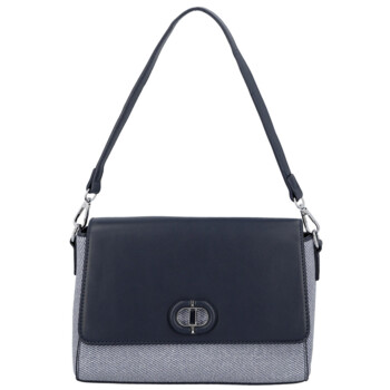 Dámska kabelka na rameno tmavo modrá - Paolo bags Faraia
