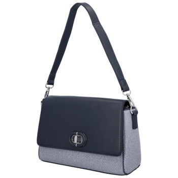 Dámska kabelka na rameno tmavo modrá - Paolo bags Faraia