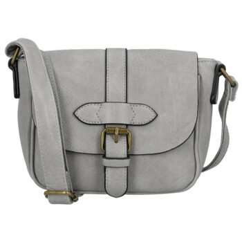 Dámska crossbody kabelka šedá - Paolo bags Caprica