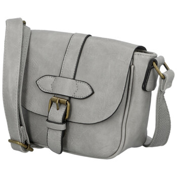 Dámska crossbody kabelka šedá - Paolo bags Caprica