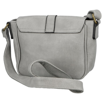 Dámska crossbody kabelka šedá - Paolo bags Caprica