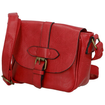 Dámska crossbody kabelka červená - Paolo bags Caprica