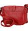 Dámska crossbody kabelka červená - Paolo bags Caprica
