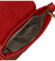 Dámska crossbody kabelka červená - Paolo bags Caprica
