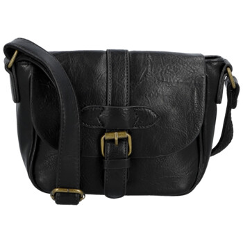 Dámska crossbody kabelka čierna - Paolo bags Caprica