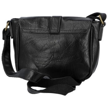 Dámska crossbody kabelka čierna - Paolo bags Caprica