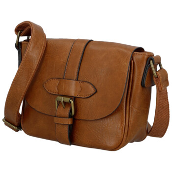 Dámska crossbody kabelka hnedá - Paolo bags Caprica