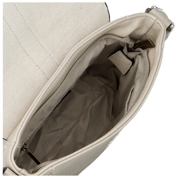 Dámska crossbody kabelka béžová - Paolo bags Caprica