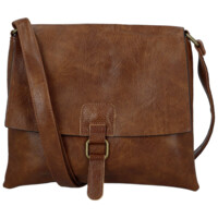 Dámska crossbody kabelka hnedá - Paolo bags Rositta