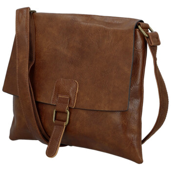 Dámska crossbody kabelka hnedá - Paolo bags Rositta