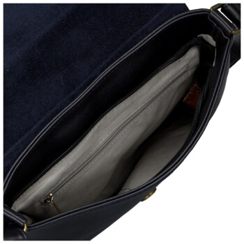 Dámska crossbody kabelka tmavo modrá - Paolo bags Rositta