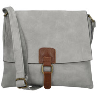 Dámska crossbody kabelka šedá - Paolo bags Rositta