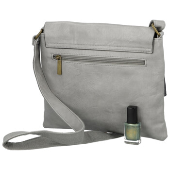 Dámska crossbody kabelka šedá - Paolo bags Rositta
