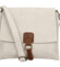 Dámska crossbody kabelka krémová - Paolo bags Rositta