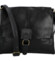Dámska crossbody kabelka čierna - Paolo bags Rositta