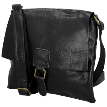 Dámska crossbody kabelka čierna - Paolo bags Rositta