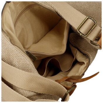 Dámska kabelka cez rameno béžová - Paolo bags Marita