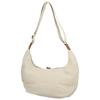 Dámska kabelka cez rameno krémová - Paolo bags Marita