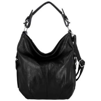 Dámska kabelka na rameno čierna - Paolo bags Orena