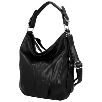 Dámska kabelka na rameno čierna - Paolo bags Orena