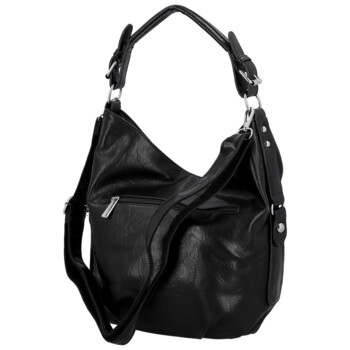 Dámska kabelka na rameno čierna - Paolo bags Orena