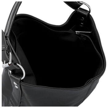 Dámska kabelka na rameno čierna - Paolo bags Orena