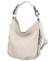 Dámska kabelka na rameno krémová - Paolo bags Orena