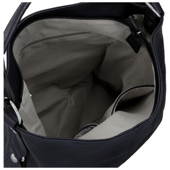 Dámska kabelka na rameno tmavo modrá - Paolo bags Orena